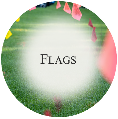 marking flags from Dayton Garden Labels